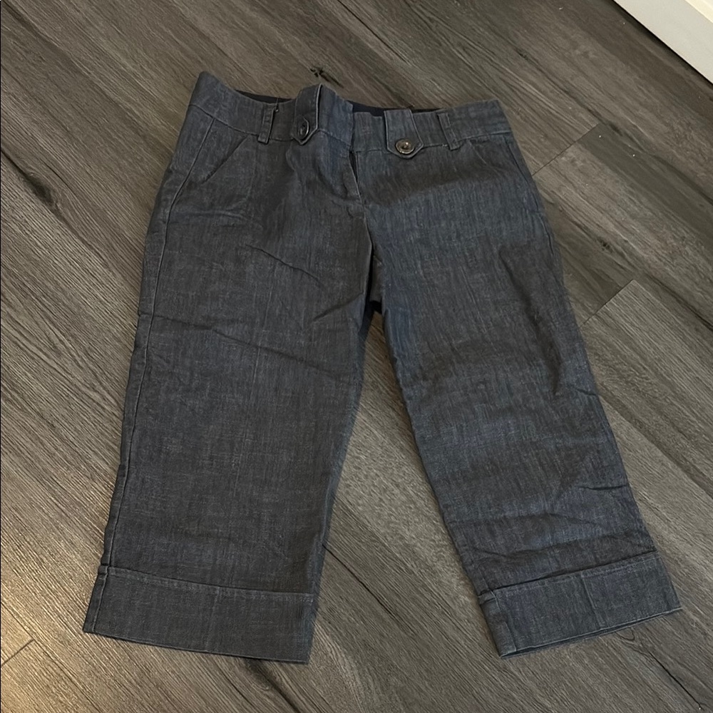 HeartSoul Tailored Straight-Leg Capris